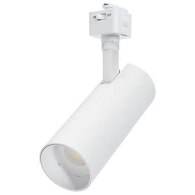 20W LED 36 Degree J Track Head 5.88 Inch Tall and 2.43 Inch Wide by Nuvo - TH5011