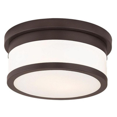 Chesterfield/Pennington 4 Light 24 Inch Wide Semi Flush Mount by Livex - 6526-71