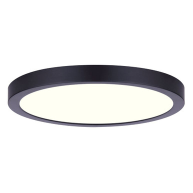 30W 1 LED 15 Inch Wide Round Flush Mount by Canarm Inc - DL-15C-30FC