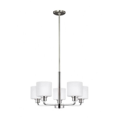 Canfield 5 Light Medium Chandelier by Generation Lighting 3128805EN3-962 - 3128805