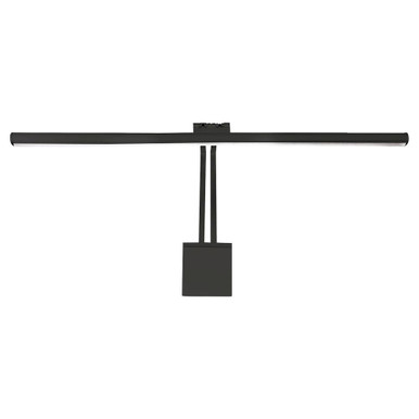 Vibe 16W 1 LED Light Picture Light by dweLED - PL-LED25-27-BK