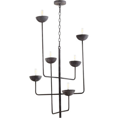Enoki 6 Light Medium Chandelier by Cyan Design - 10976
