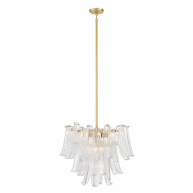 Regent 9 Light Chandelier 17.75 Inch and 23 Inch Wide by Minka Metropolitan - N1997