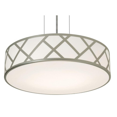 Haven 3 Light Large Pendant 21 Inch Wide by AFX - HVNP21MBSN
