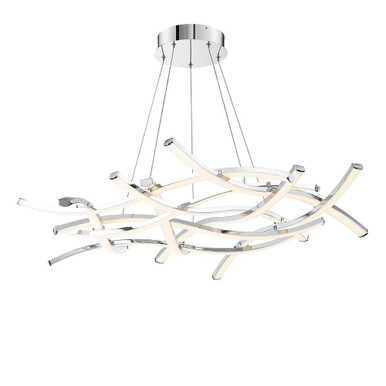 Divergence 9 LED Light Oversized Chandelier by Dweled - pd-60944-ch