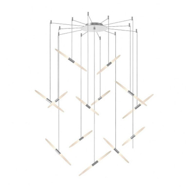Ballet 13 LED Swag Pendant 3.25 Inch Tall and 27.25 Inch Wide by Sonneman - 2895