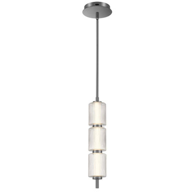 Turner 11W LED Mini Pendant 19.25 Inch Tall and 3.75 Inch Wide by Quoizel - PCTUR1504BCH