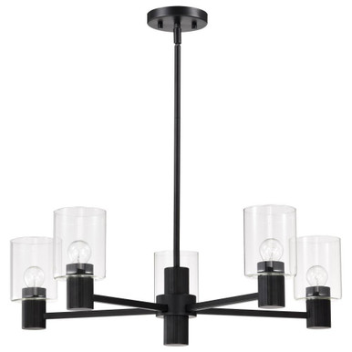 Clarksville 5 Light Large Chandelier by Nuvo - 60/8066