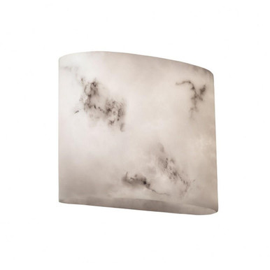 Lumenaria 2 Light ADA Wide Oval Wall Sconce by Justice Design - FAL-8855