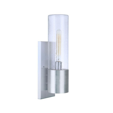 Sabre 1 Light Outdoor Wall Lantern 20 Inch and 5.5 Inch Wide by Craftmade - ZA3910-SA-LED