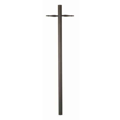 Accessory Burial Pole with Photo Cell 19 Inches by 84 inches high by Maxim - 1094BK/PHC11