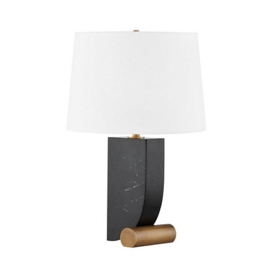 Yellowstone 1 Light Table Lamp 24 Inches Tall and 16 Inches Wide by Troy - PTL1124-PBR