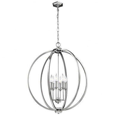 Corinne 6 Light Large Pendant by Visual Comfort Studio - F3061/6