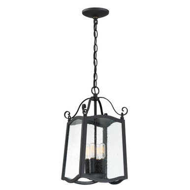 Glenwood 4 Light Outdoor Small Pendant by Designers Fountain - 94794-bk