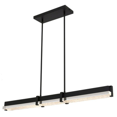Theodore 41W LED Island 4.25 Inch Tall and 48 Inch Wide by Quoizel - PCTED148