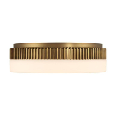 Purgos 35W 1 LED Flush Mount 5 Inch Tall and 17.75 Inch Wide by Eurofase - 49914