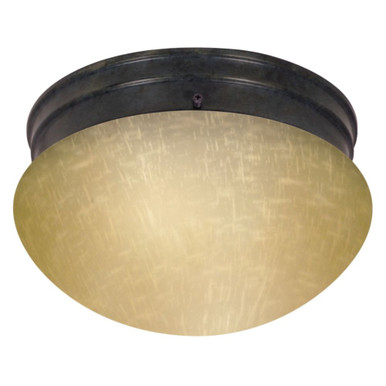 2 Light 8 Inch Wide Flush Mount by Nuvo 60/2644 - 60/2644