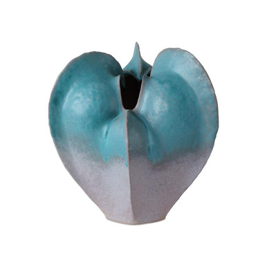 Free Form Vase 11.75 Inch Tall and 11.5 Inch Wide by Currey Company - 1200-0997