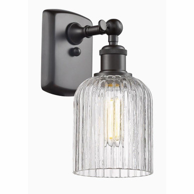 Bridal Veil 1 Light Wall Sconce 10 Inch Tall by Innovations - 516-1W-G559-5