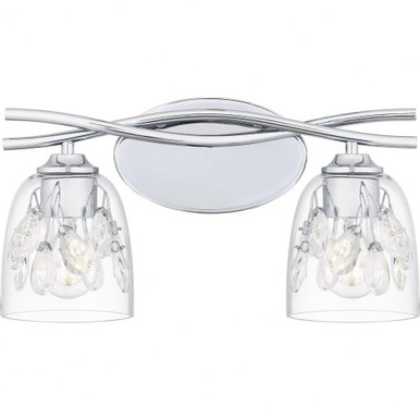 Ansley 2 Light Vanity Light by Quoizel - ALE8616C