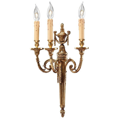 3 Light Wall Sconce 20.75 Inch Tall by Minka Metropolitan - N9603