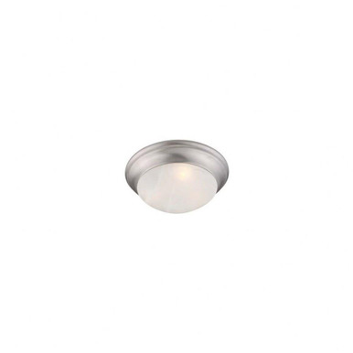 Omega 1 Light 9.5 Inch Wide Flush Mount by Livex - 7301-03