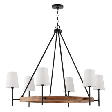 Jonah 6 Light Oversized Chandelier by Capital - 450861WK-709