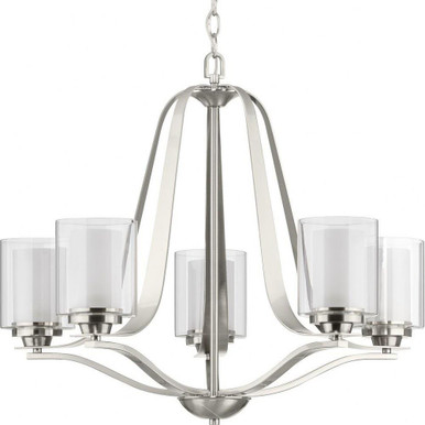 Kene 5 Light Large Chandelier by Progress - P400095