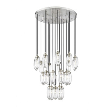 Arden 27 Light Chandelier 12 Inches Tall and 36 Inches Wide by Z-Lite - 651P-27R