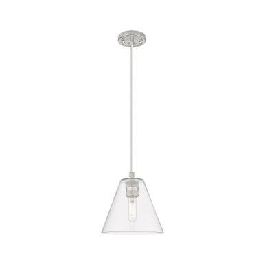 Crown Point 1 Light Cord Pendant 11 Inch Tall X 8 Inch Wide by Innovations - 434-1P-GBC-8_P