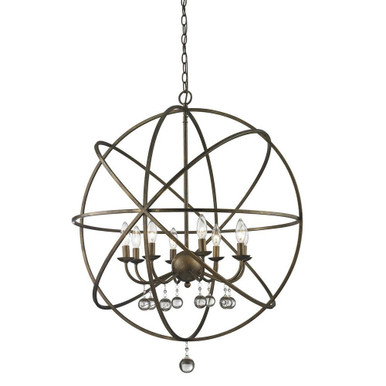 Acadia 8 Light Pendant 30 Inches Wide by 35.5 Inches High by Z-Lite - 415