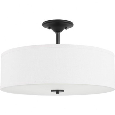 Inspire 3 Light 18 Inch Wide Semi Flush Mount by Progress - P350167