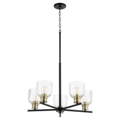 Monarch 5 Light Medium Chandelier by Quorum - 610-5-6965