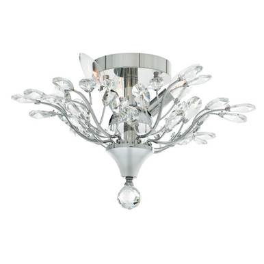 Ivy 3 Light 16 Inch Wide Flush Mount by CWI - 5206C16C