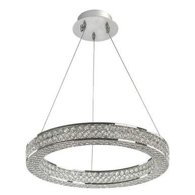 Eternity 1 Light Large Pendant 20 Inch Wide by Maxim - 39772BCPC