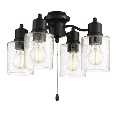 Universal 28W 4 LED 16.7 Inch Wide Modern Flush Mount by Craftmade - LK403107-FB-LED