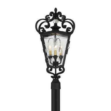 Great Outdoors  Brixton Ivy  3 Light Outdoor Post Lantern by Minka Lavery - 9336-661