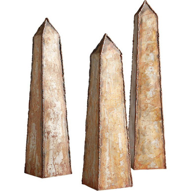 Peaky 18 Inch sculpture (set of 2) by Cyan - 11001