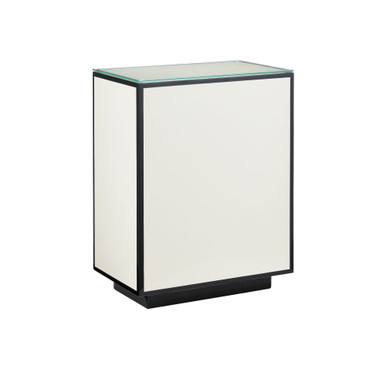 Side Table 22.25 Inch Tall and 16 Inch Wide by Currey Company - 3000-0312