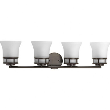 Cascadia 4 Light Vanity Light by Progress - P2149