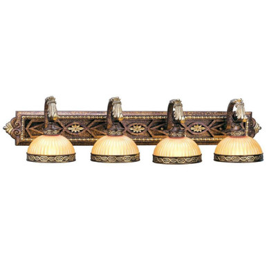 Seville 3 Light Medium Chandelier by Livex - 8523-64