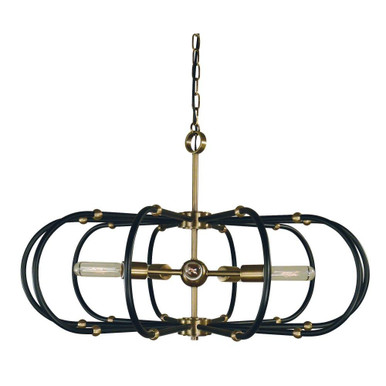Pulsar 5 Light Large Chandelier by Framburg - 5105