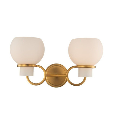 Ascher 2 Light Wall Sconce by Kalco - 513022WB