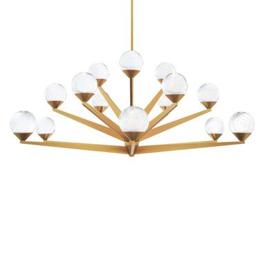 Double Bubble 15 LED Light Oversized Chandelier by Modern Forms - PD-82042