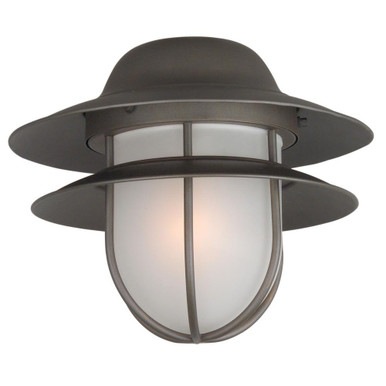 Outdoor One Light Bowl Kit by Craftmade - OLK67-OB-LED