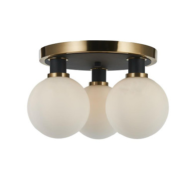 Gem 3 Light 14.5 Inch Wide Semi Flush Mount by Artcraft - AC11873