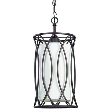 Monica 1 Light Small Pendant by Canarm Inc - IPL320A01ORB9