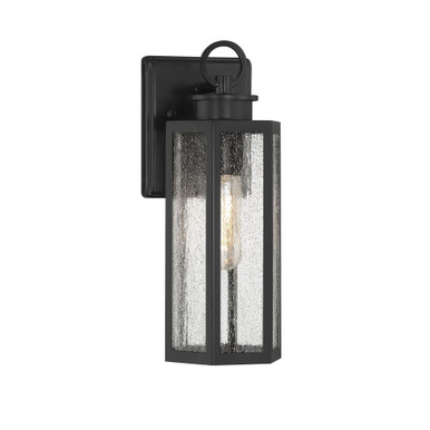 Hawthorne 1 Light Outdoor Wall Lantern 12.75 X 5 Inch Wide by Savoy House - L5-5100-BK