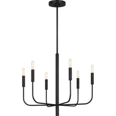 Brianna 6 Light Medium Chandelier by Visual Comfort Studio - EC1006