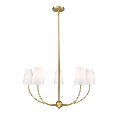 Shannon 5 Light Chandelier 16.5 x 32 Inches Wide by Z-Lite - 3040-32